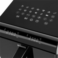 Noveen AF5050 X-LINE AirFryer Forrólevegős sütő 11L 1700 Watt - Fekete