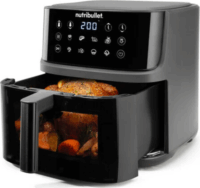 Nutribullet Crisplite Vision AirFryer Forrólevegős sütő 8L 2000 Watt - Fekete / Ezüst