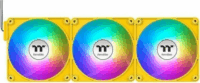 Thermaltake CT120 EX Reverse ARGB Rendszerhűtő ventilátor - Sárga
