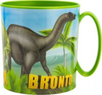 Dinoszaurusz mintás Műanyag gyerek Bögre 300ml - Zöld