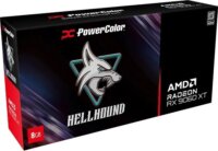 PowerColor Radeon RX 9060 XT 8GB GDDR6 Hellhound OC Videókártya