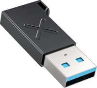 Unitek A1049ABK01 USB-A apa - USB-C anya Átalakító Adapter - Fekete
