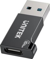 Unitek A1049ABK01 USB-A apa - USB-C anya Átalakító Adapter - Fekete