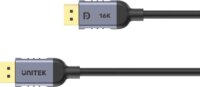 Unitek C1626GY01-3M DisplayPort 2.1 apa - DisplayPort 2.1 apa Kábel 3m - Fekete