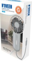 N'Oveen F220 USB Kézi Ventillátor 17cm - Szürke