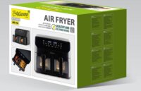 Maestro MR-758 AirFryer Forrólevegős sütő 2x4.5L 2000W - Fekete