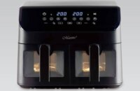 Maestro MR-758 AirFryer Forrólevegős sütő 2x4.5L 2000W - Fekete