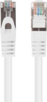 Lanberg U/UTP Cat6 RJ45 Patch kábel 3m - Fehér (10db / csomag)