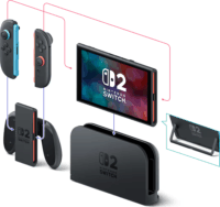 Nintendo Switch 2 Játék konzol 256GB - Fekete