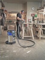 Nilfisk AERO 31-21 PC INOC Nedves-Száraz Takarítógép Ipari Porszívó 1250 Watt