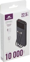RivaCase VA2211 PowerBank USB-A + Type-C / 10000mAh 22,5W - Fekete