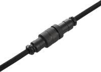 Sharkoon SGK50 Aviator USB-A apa - USB-C apa Összekötő kábel 1.85m - Fekete