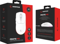 Rampage Prote M5 Bluetooth + RF Wireless Gaming Egér - Fehér