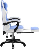 Huzaro Force 3.7 Gamer szék - Kék / Fehér