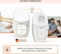 Gigaset Baby 100 Audio Digitális Babamonitor Bébiőr - Meleg szürke