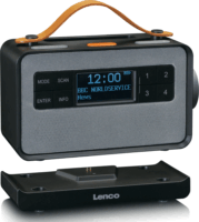 Lenco PDR-065 Bluetooth hordozható FM / DAB+ Zsebrádió - Fekete