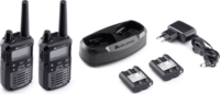 Midland XT 70 Pro Twin Walkie Talkie 8 / 12 km hatótávval kofferben - Szürke