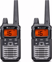Midland XT 70 Pro Twin Walkie Talkie 8 / 12 km hatótávval kofferben - Szürke