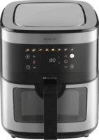 Sencor SFR 9000SS AirFryer Forrólevegős sütő 9L 1700 Watt - Ezüst/Fekete