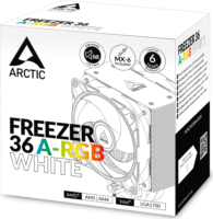 AArctic Freezer 36 A-RGB PWM Univerzális CPU Hűtő - Fehér