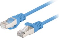 Lanberg U/UTP Cat6 RJ45 Patch kábel 0.25m - Kék (10db / csomag)