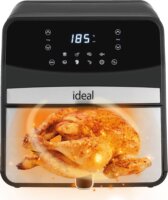 Eldom IK1501 Ideal AirFryer Forrólevegős sütő 6,5L 1800 Watt - Fekete / Inox