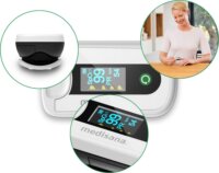 Medisana PM 180 Véroxigén SpO2 Pulzoximéter - Fehér