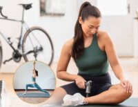 Medisana MG 560 Akkus Hideg&Meleg Masszázspisztoly 4 masszázsfejjel - Fekete