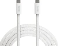 Delight 55555WH-1 USB-C apa - USB-C apa Adat- és töltőkábel 1m - Fehér