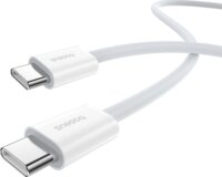 Baseus Superior USB-C apa - USB-C apa Adat- és töltőkábel 1m - Fehér
