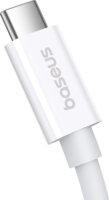 Baseus Superior USB-C apa - USB-C apa Adat- és töltőkábel 1m 240W - Fehér