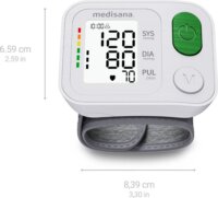 Medisana BW 345 Csuklós Digitális Vérnyomásmérő - Fehér