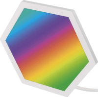 Emos ZIW22AR GoSmart Hexagon RGBIC Dekorációs Lámpa Készlet (10db / csomag)