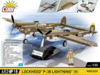 Cobi Lockheed P-38H Lightning Repülőgép 652 darabos Építőjáték