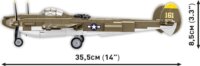Cobi Lockheed P-38H Lightning Repülőgép 652 darabos Építőjáték