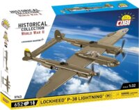 Cobi Lockheed P-38H Lightning Repülőgép 652 darabos Építőjáték