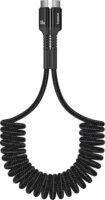Baseus Fish-Eye USB-C apa - USB-C apa Adat- és töltőkábel 1m - Fekete