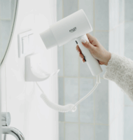 Adler AD 2285 Falra Szerelhető Hajszárító 2000 Watt - Fehér