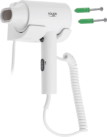 Adler AD 2285 Falra Szerelhető Hajszárító 2000 Watt - Fehér