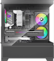 Xilence Xilent Beam XG172 Midi Torony Számítógépház - Fekete