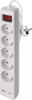 Emos P1523CU 220V 1x USB-A / 1x USB-C Hálózati elosztó 5 aljzatos 3m - Fehér