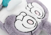 Nici Green Cica és hal plüssfigura 40 cm - Szürke / Kék