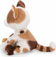 Nici Green Ülő szerencsecica plüssfigura 35cm - Világosbarna / Fehér