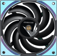 Formula Air Bridge Plus BK 120mm PWM ARGB Rendszerhűtő ventilátor 3db - Fekete