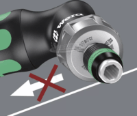 Wera Kraftform Kompakt Pistol RA-R 1 Csavarhúzó bitkészlet (7 db / csomag)