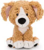 Nici ülő kutyus plüssfigura 35cm - Barna