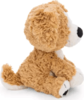 Nici ülő kutyus plüssfigura 35cm - Barna