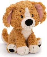 Nici ülő kutyus plüssfigura 35cm - Barna