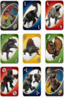 Mattel UNO Jurassic World 2025 családi kártyajáték