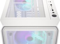 Endorfy ARX 700 ARGB Midi Torony Számítógépház + 4db 140mm ARGB Ventilátr - Fehér